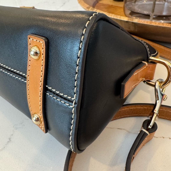 Dooney & Bourke Cameron Crossbody in Midnight Blue Leather - Picture 6 of 17